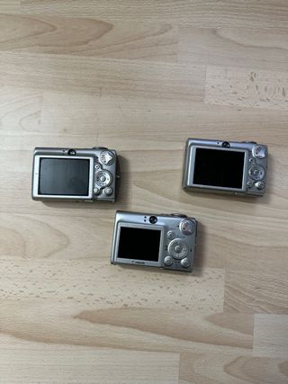 3 Câmaras Canon IXUS 750 para peças