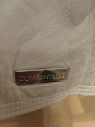 Cazadora cuero mujer beige