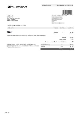 Mini PC Con Garantía UBOX Ryzen 5 16GB(RAM) 512GB