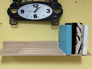 Mueble de salón 4 piezas madera y blanco