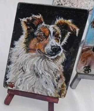 Cuadros hechos a mano de foto de tu mascota