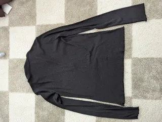 Zara Camiseta Manga Larga Negra