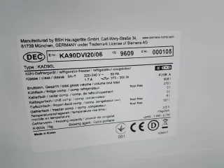 Nevera  Acero Inoxidable Siemens