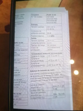 Taladro Atornillador Parkside + Accesorios