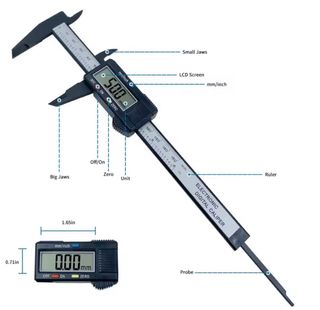 Calibre Digital Electrónico mm/inch