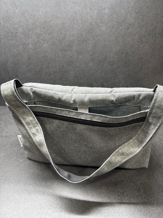 Bolsa para carrito gris