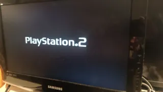 Consola Sony PS2 Negra + Mandos y Cables