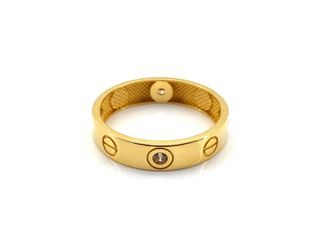 E1802487-42 Alianza Oro 18k con Circonita