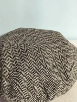 Gorra irlandesa espiga gris