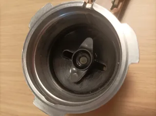 Portafiltro cafetera madera