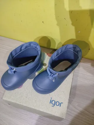 Botas de agua Igor azul marino