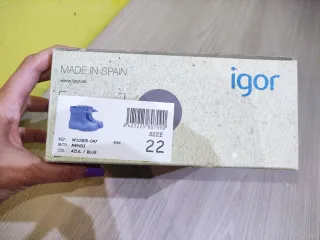 Botas de agua Igor azul marino