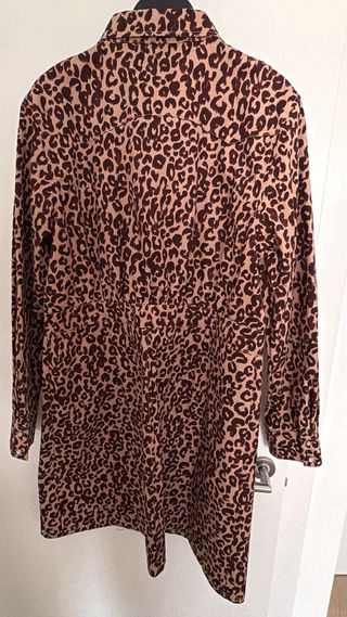 Vestido Mango Animal Print Talla XL