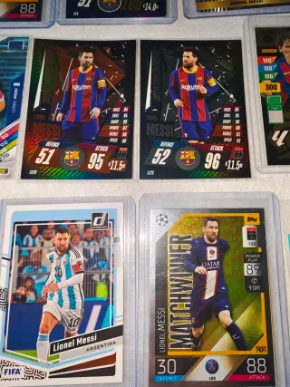 Lote cromos Lionel Messi