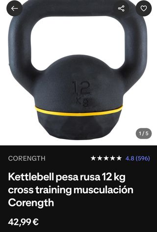 2 Kettlebell 12 kg