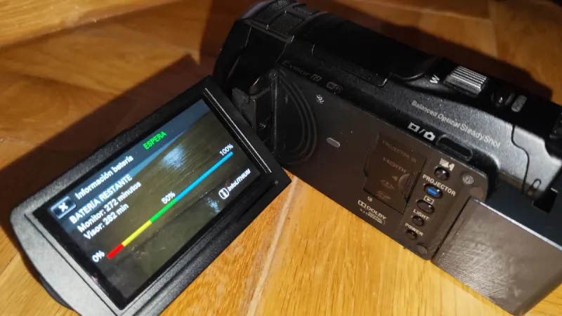 Videocámara Sony PJ810 24.5MP con PROYECTOR+32GB afbeelding 7