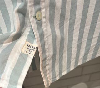 Camisa rayas hombre algodón Slim Fit