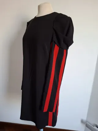 Tubino Pinko nero e rosso tg 40