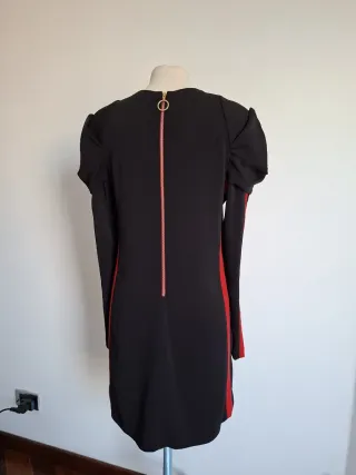 Tubino Pinko nero e rosso tg 40