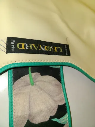 Bolso Leonard Paris Vintage 1974 Floral