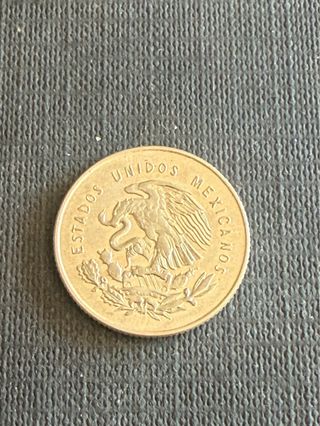 Moneda de Plata Mexicana 25 centavos 1951