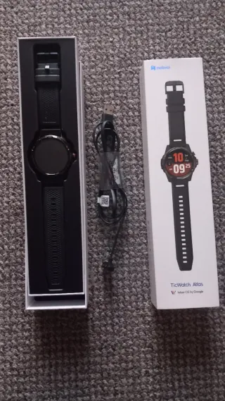 Reloj Inteligente Mobvoi TicWatch Atlas Negro