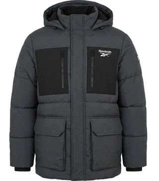 Chaqueta Reebok Puffer Gris