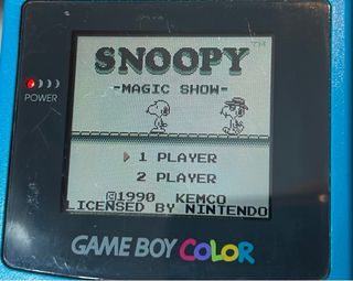 Snoopy's Magic Show Game Boy