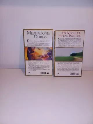 Lote 2 libros meditaciones Melody Beattie