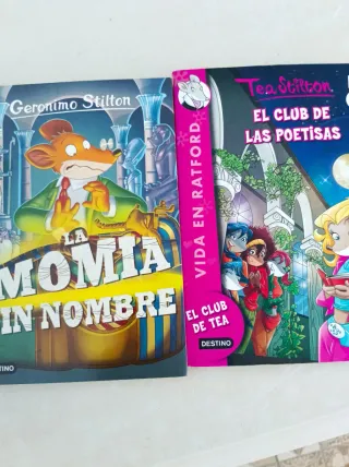 Lote libros Gerónimo y Tea Stilton