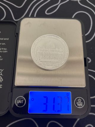 Onza Plata Papa Leo XIV