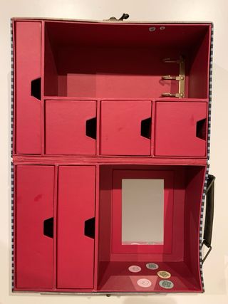 Joyero Santoro Gorjuss Maleta Azul/Morado