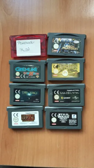 Lote 7 Juegos Game Boy Advance