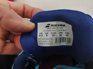 Zapatillas Babolat Tenis Azul/Rojo