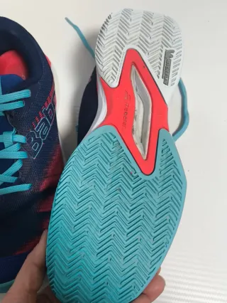 Zapatillas Babolat Tenis Azul/Rojo