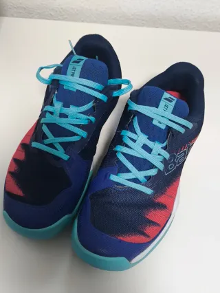 Zapatillas Babolat Tenis Azul/Rojo