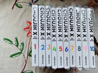 Choujin X. Tomos 1-10. Sui Ishida. Norma.