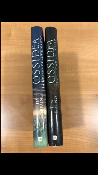 2 libros juveniles Ossidea de Tim Bruno