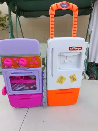 Cocina de juguete portátil marca juguettos