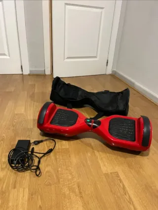 OFERTA 2 × 130€ Hoverboard Rojo y azul con bolsas