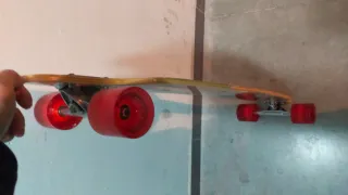 Longboard Tijuana Negro y Amarillo