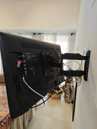 Smart TV Samsung 43 Negro/Plata