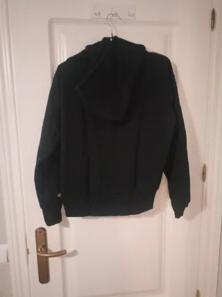 Sudadera Champion Negra con Logo