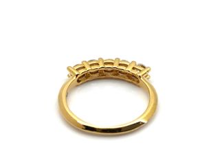 E1803073-68 Anillo Oro 18k con Circonitas