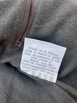 Chaqueta de cuero Cuiropolis Marrón