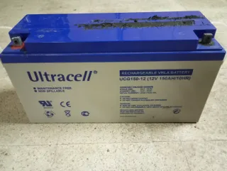 Batería Ultracell UCG150-12 AGM 150Ah