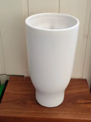 Vaso faccia Maison du Monde bianco