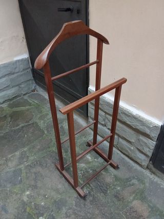 Appendiabiti servo muto in legno