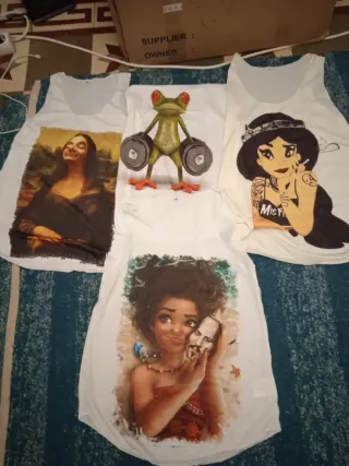 Lote Camisetas Verano Algodón