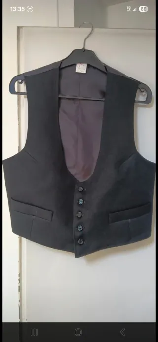 Traje Flamenco Pantalón, Chaleco y Tirantes